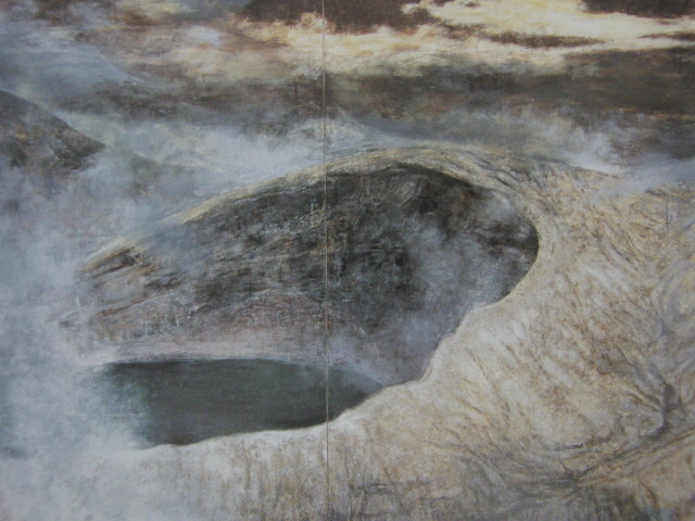 今野忠一、【霽雲(蔵王)】、希少な額装用画集より、新品額装付、状態良好、送料込み拍卖