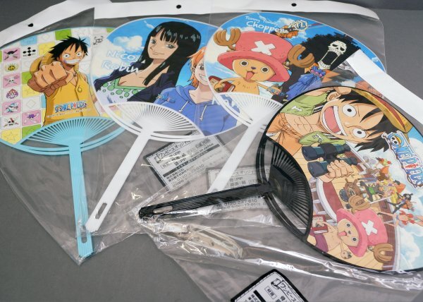 新品未使用 ワンピース オリジナル うちわ 4枚セット拍卖