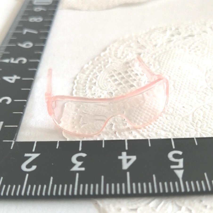 4r1121 ドール用 サングラス ピンク 大きめ カチューシャ momoko バービー ジェニー ピュアニーモ リカちゃん オビツ27ヘッド 1/6ドール拍卖