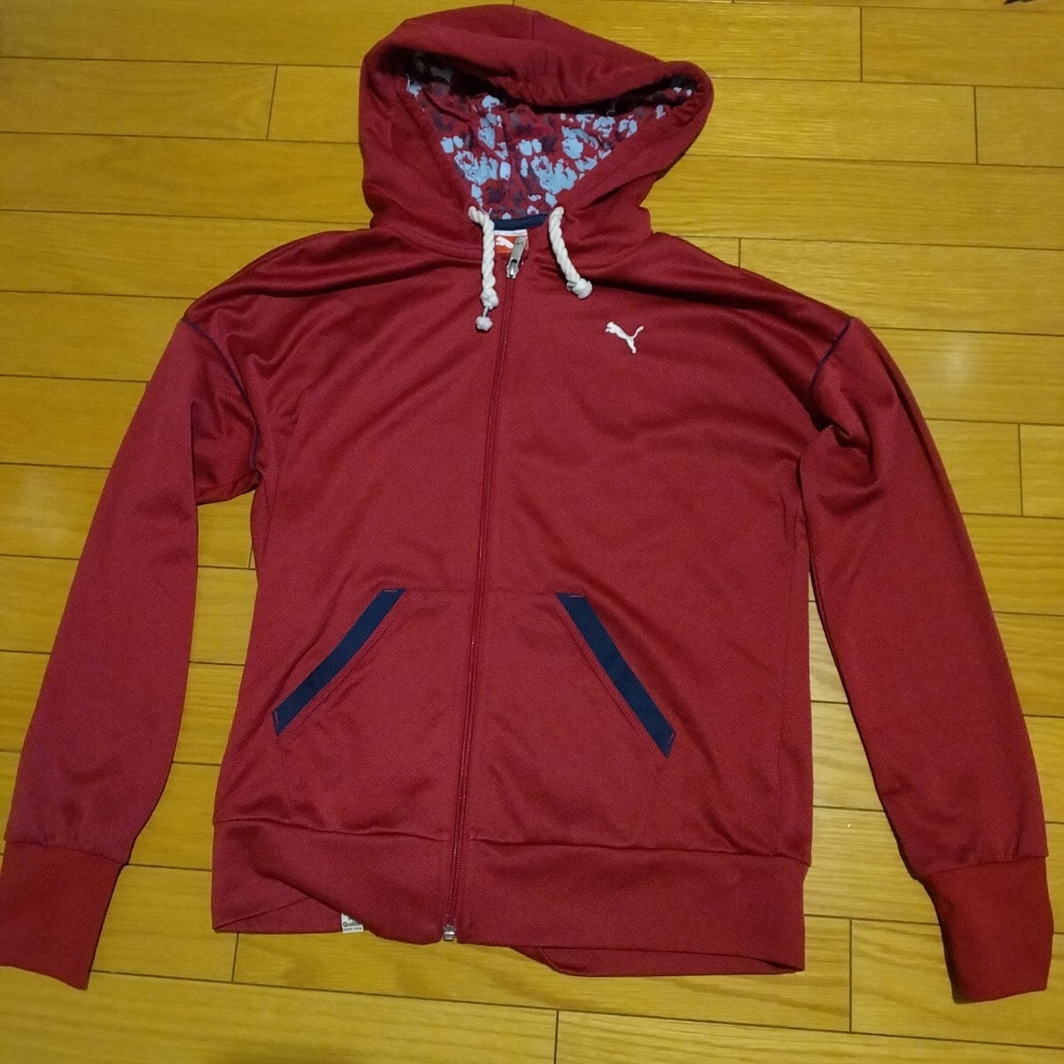 プーマ PUMA メッシュ パーカー レディースLL 速乾 ストレッチ拍卖