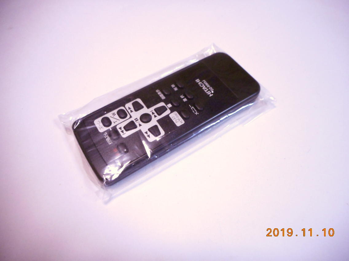 日立 DZ-RM3J DZ-MV380/DZ-MV350/DZ-M7000V5/DZ-MV5000V5用リモコン カメラ用リモコン 未使用品拍卖