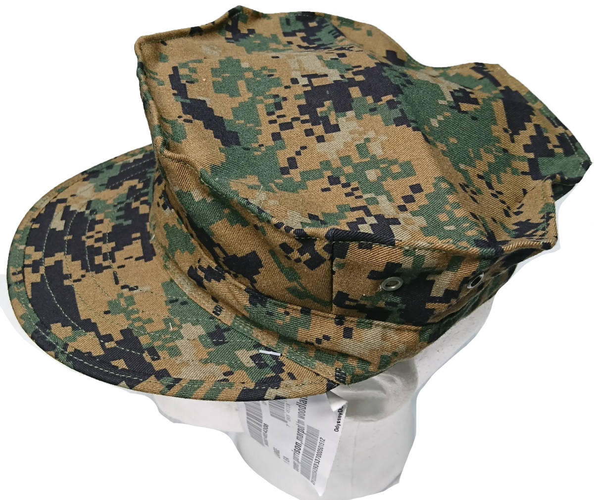 米海兵隊放出 2013-2016 MARPAT カバー ギャリソン キャップ ウッドランド Size Large拍卖