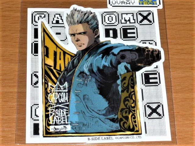◆デビルメイクライ ステッカー◆バージル 20th DMC◆B-SIDE LABEL◆カプコン◆拍卖
