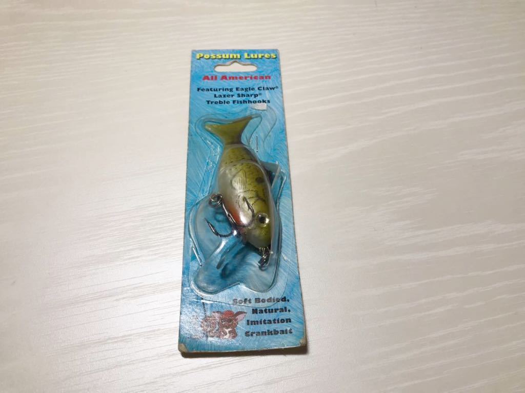 Possum Lures ポッサム ソフト スイムベイト ルアー アメリカ拍卖