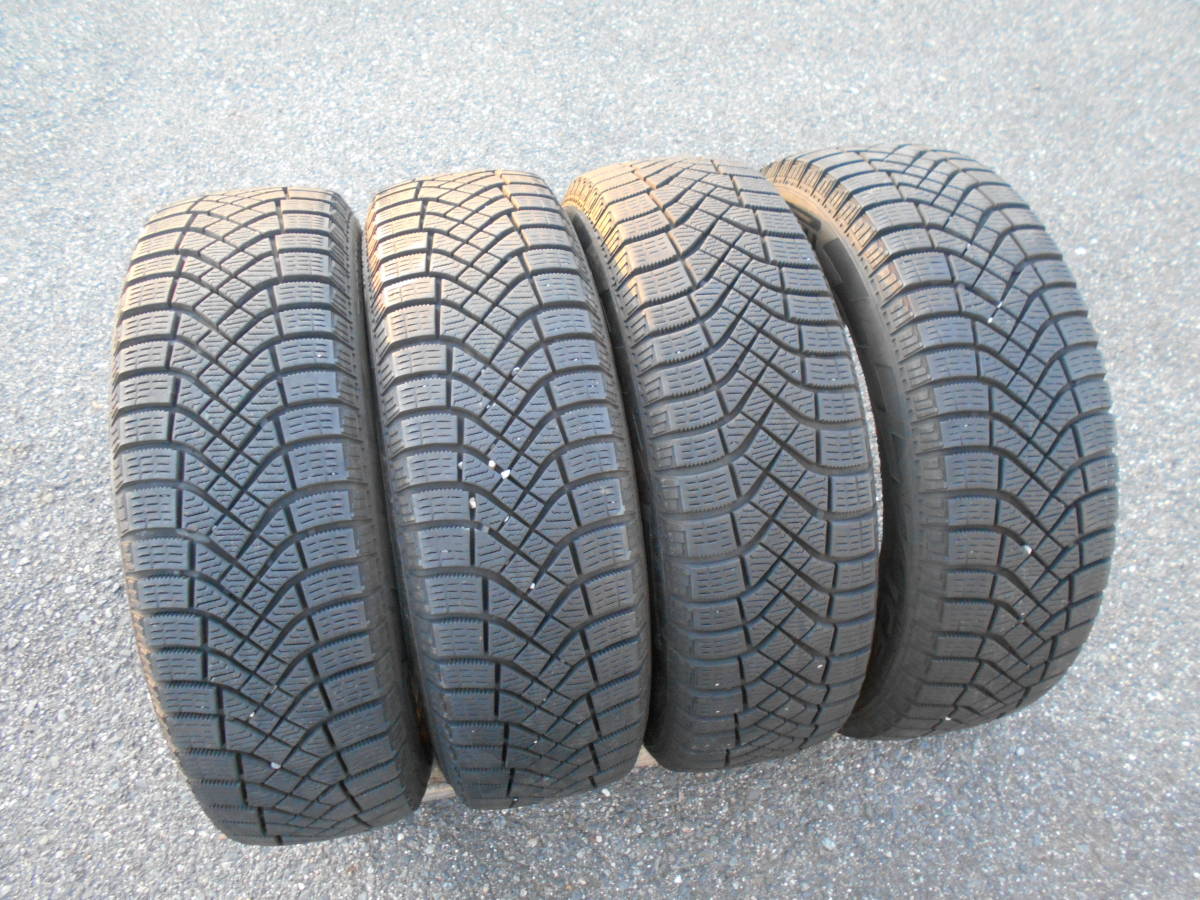 175/65R14 フィット ヴィッツ パッソ マーチ キューブ スイフト ポルテ スペイド ミラージュ コルト等 ピレリ PIRELLI ICE ZERO R 17年 8分拍卖