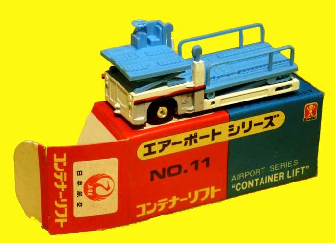 ▲▲バンダイ-#11 JAL 日本航空 コンテナーリフト★バンダイ エアポートシリーズ★日本製★一次流通 新品未使用美品・超貴重レア拍卖