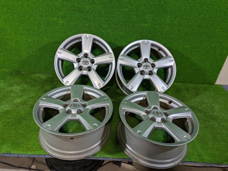 TOYOTA トヨタ タイヤホイール 4本 17×7J 17インチ 5つ穴 Alloywheel 17x7J ID:3075拍卖