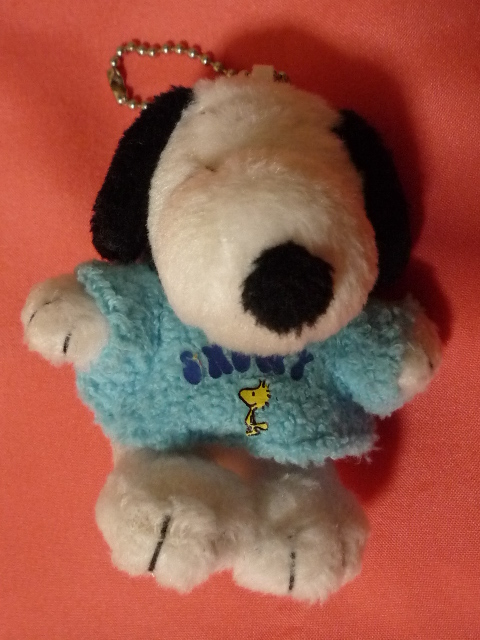 激レア!カワイイ♪ スヌーピー モコモコ服キーチェーンホルダー拍卖