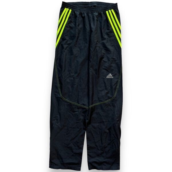 adidas アディダス climalite ポリエステル プリント ロゴ イージー パンツ ボトム スポーツウェア トレーニング 運動着 S ブラック 黒拍卖