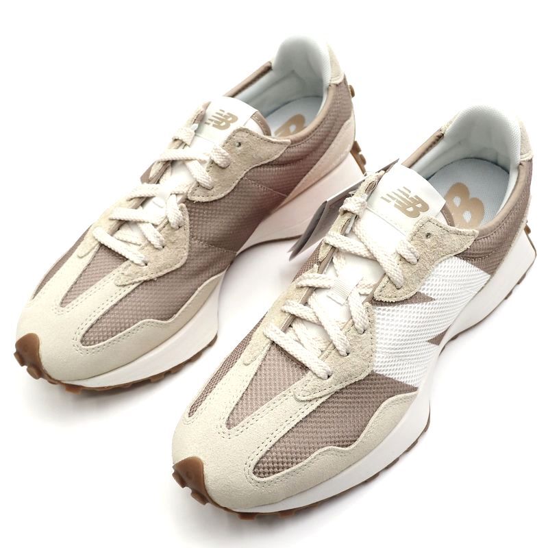 K0573S 新品 New Balance/MS327MT スニーカー 【サイズ:US9.5(27.5cm)】 ベージュ シューズ ニューバランス拍卖