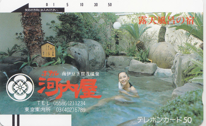 南伊豆下賀茂温泉 …/女性入浴【テレカ】F. 11.21 ★送料最安75円~拍卖