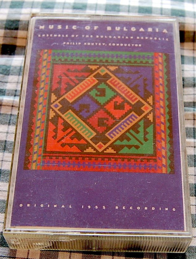 【送料無料】カセットテープ ブルガリア 名盤 MUSIC OF BULGALIA / KOUTEV 1955【中古美品】拍卖