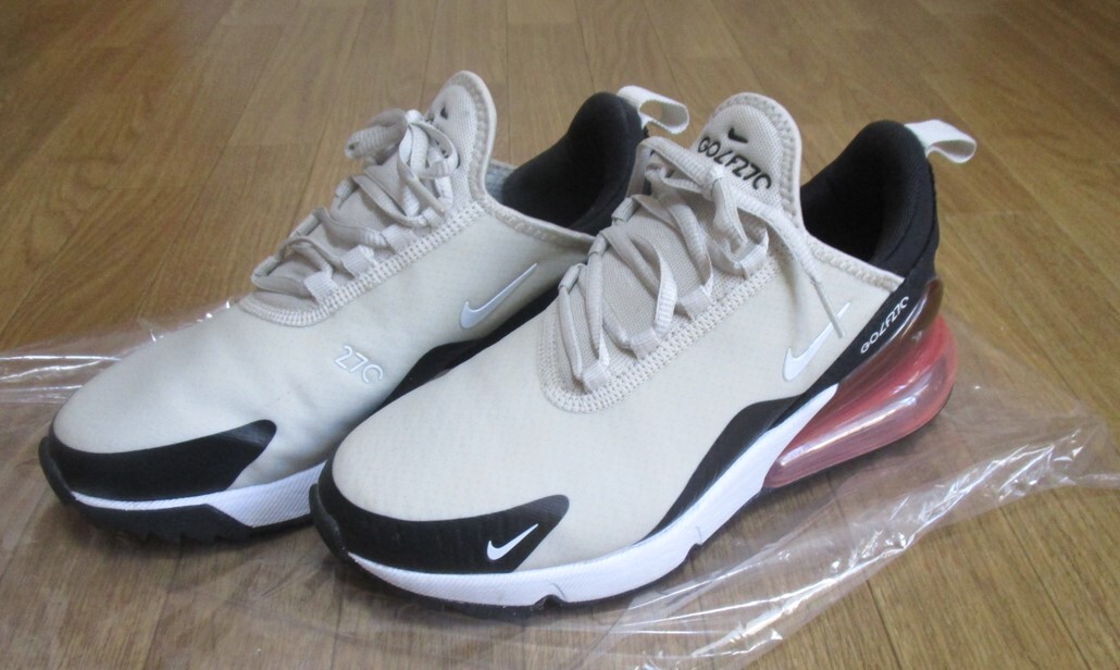 NIKE/ナイキ エア マックス 270 ゴルフシューズ CK6483-002レディース 23.5㎝ 美品拍卖