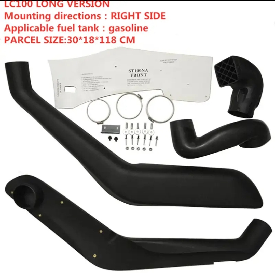 ②新品 ランドクルーザー100/レクサスLX470 エアインテークシュノーケルキット ランクル100系 吸気塔パイプ ストレート ロングタイプ拍卖