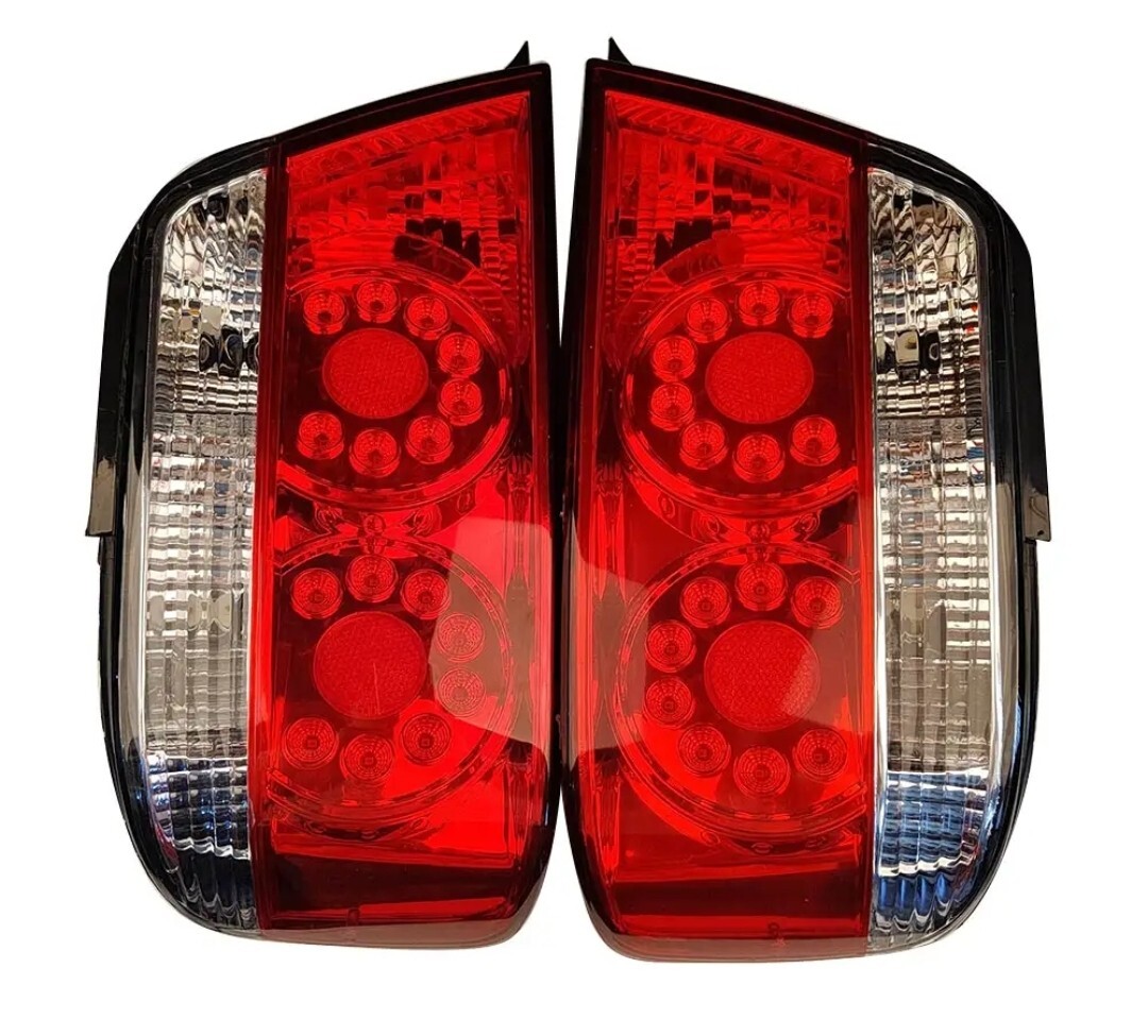 ①【新品】チェイサー 100系 レッドカラー テール LEDテールランプ 左右 JZX100 テールライト クリア トヨタ chaser toyota 100チェイサー 拍卖