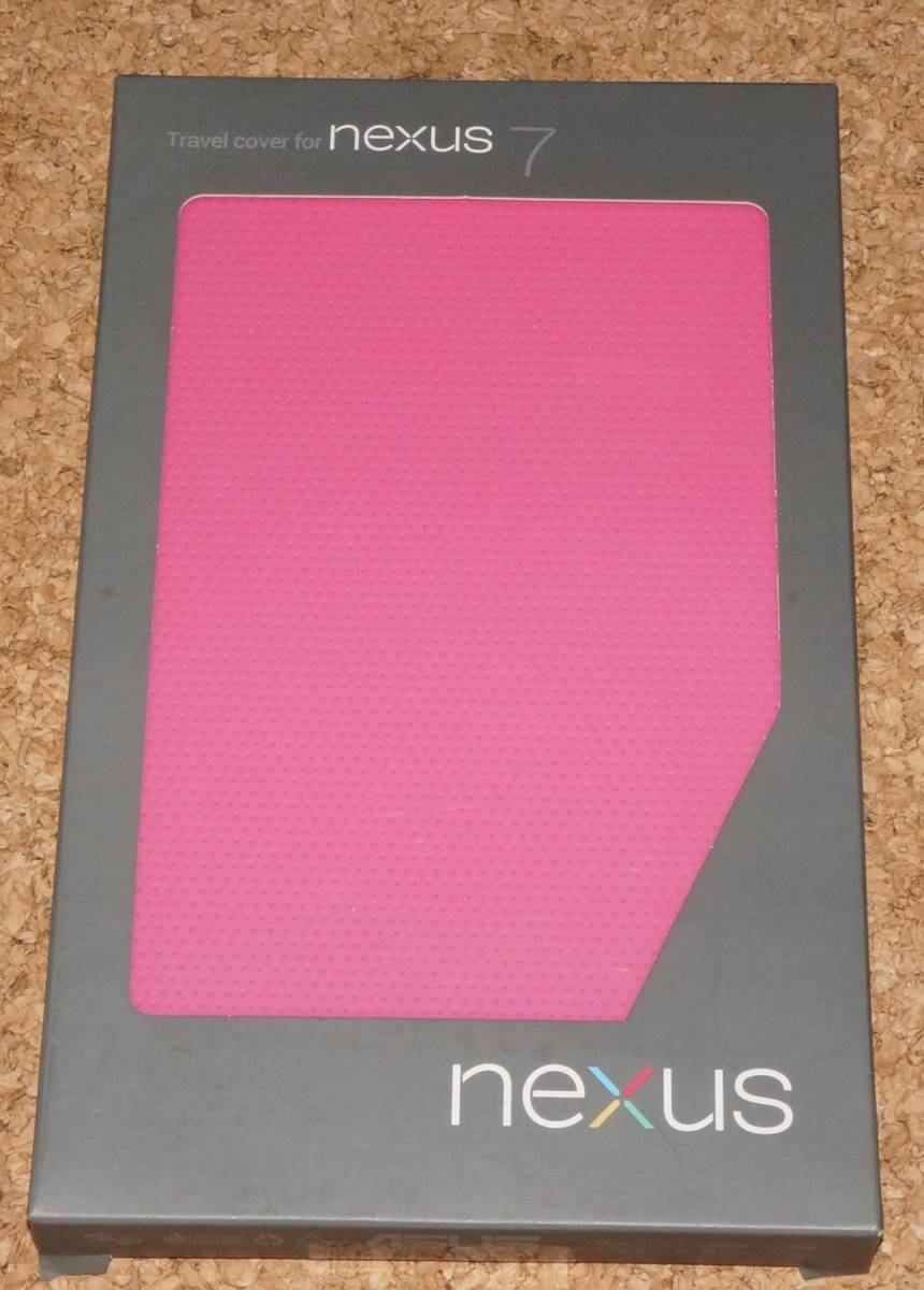 ★新品★ASUS Nexus7 (2012) トラベルカバー ピンク拍卖