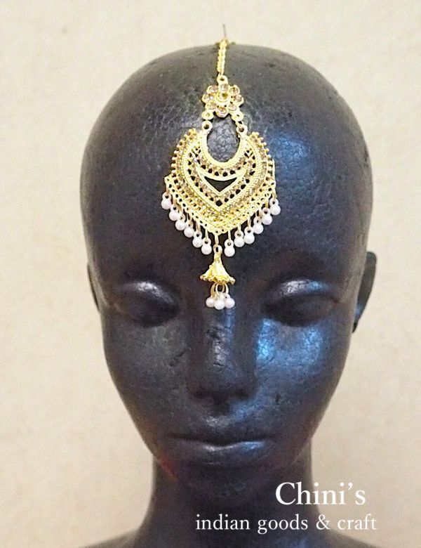 新品 ティッカ ヘッドアクセサリー ゴールド☆アラビアン コスプレ ダンス拍卖