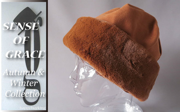 graceグレース★バーネットファー付きルーズワッチ【茶】新品 サイズ調節可能 センスオブグレース拍卖