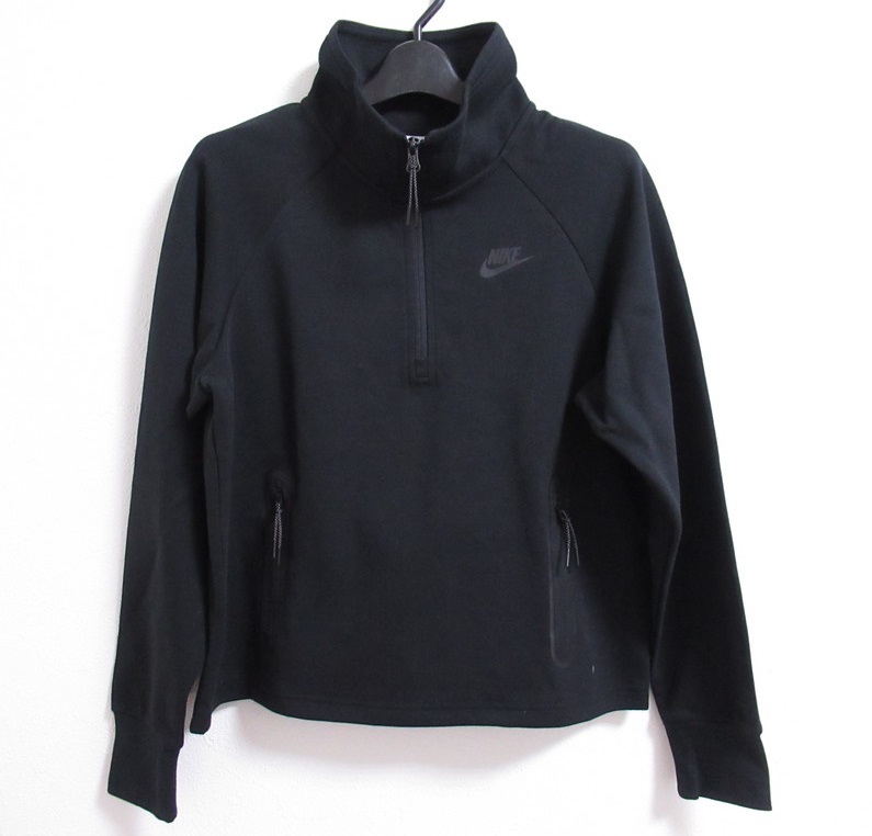 NIKE TECH FLEECE ハイネック トレーナー 黒 ブラック 2XL ナイキ テックフリース ハーフジップ ジャケット ジャージ DM6126-010拍卖