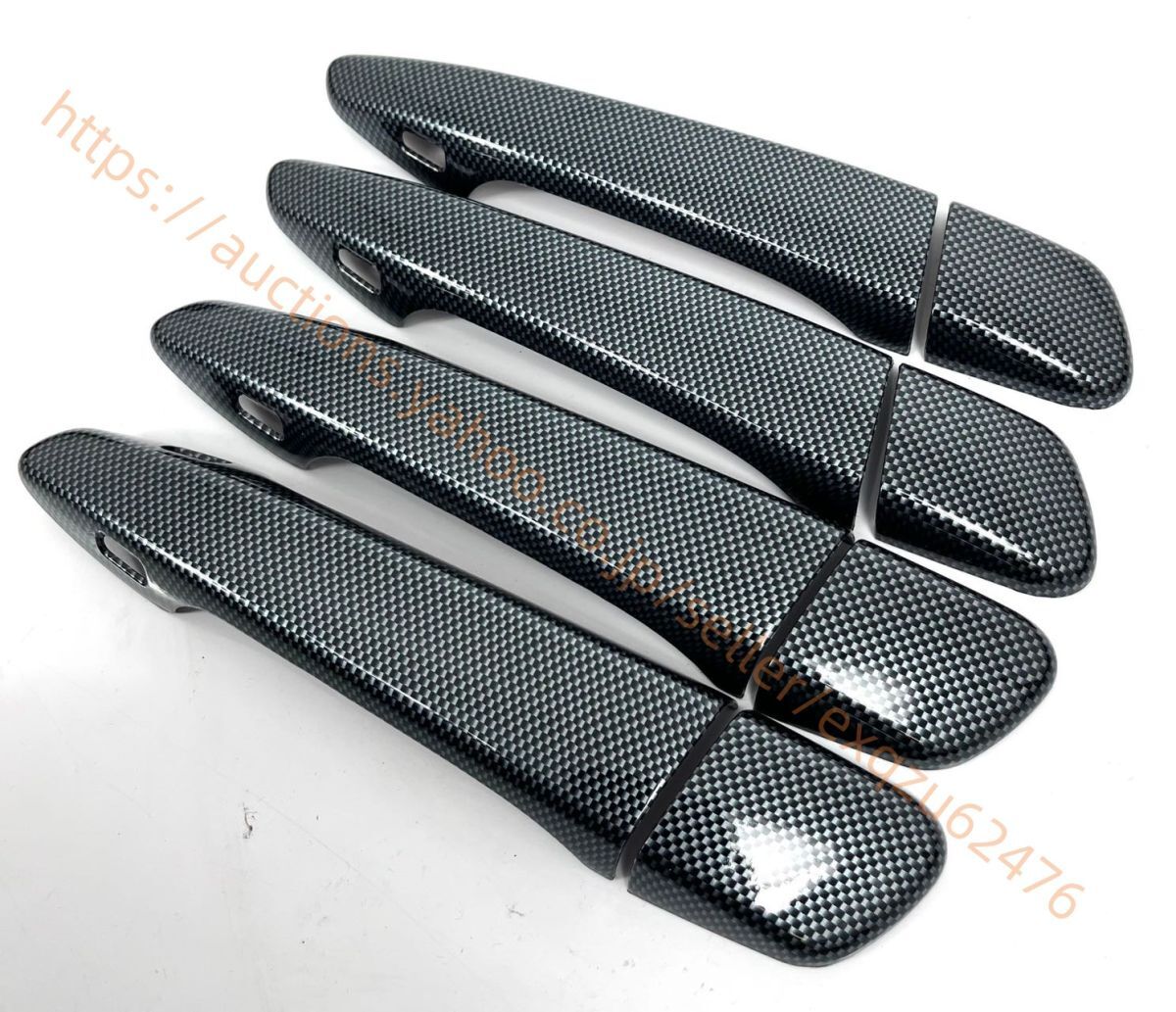 レクサス RX 10系 RX270 RX350 RX450h Fスポーツ バージョンS バージョンL アートワークス カーボン調 ドアハンドル compass1716533532拍卖