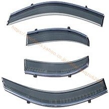 三菱 ギャランフォルティス ランサーエボリューション10 ランエボ (2007-2015年) 取付金具付き ドアバイザー 10000622拍卖