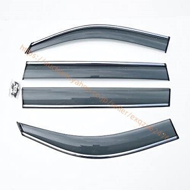 ベンツ X166 GL350 GL550 GL63 GL 取付金具付き メッキモール ドアバイザー サイドバイザー ドア サイド バイザー 10000400拍卖