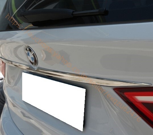 BMW F45 アクティブツアラー メッキ リアゲートカバー トランクリッドモール トランク モール カバー エンブレム下 10005246拍卖