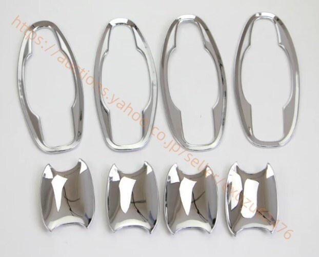 ランドクルーザー 200系 URJ202W Gセレクション ランクル200 後期 2015年8月~ メッキ ドアハンドルカバー compass1715314493拍卖