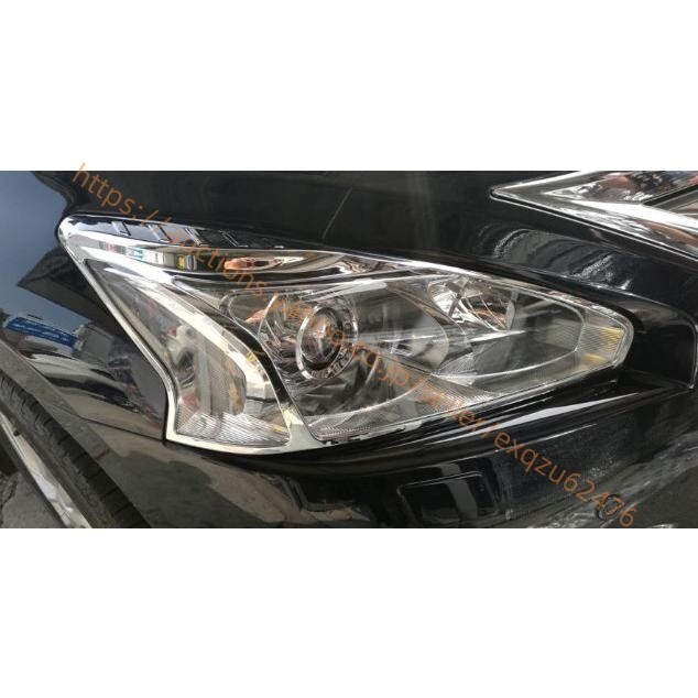 ティアナ L33型(2014-2020) メッキ メッキ ヘッドライト ヘッドランプ リング リム ライト b4810 compass1728034202拍卖