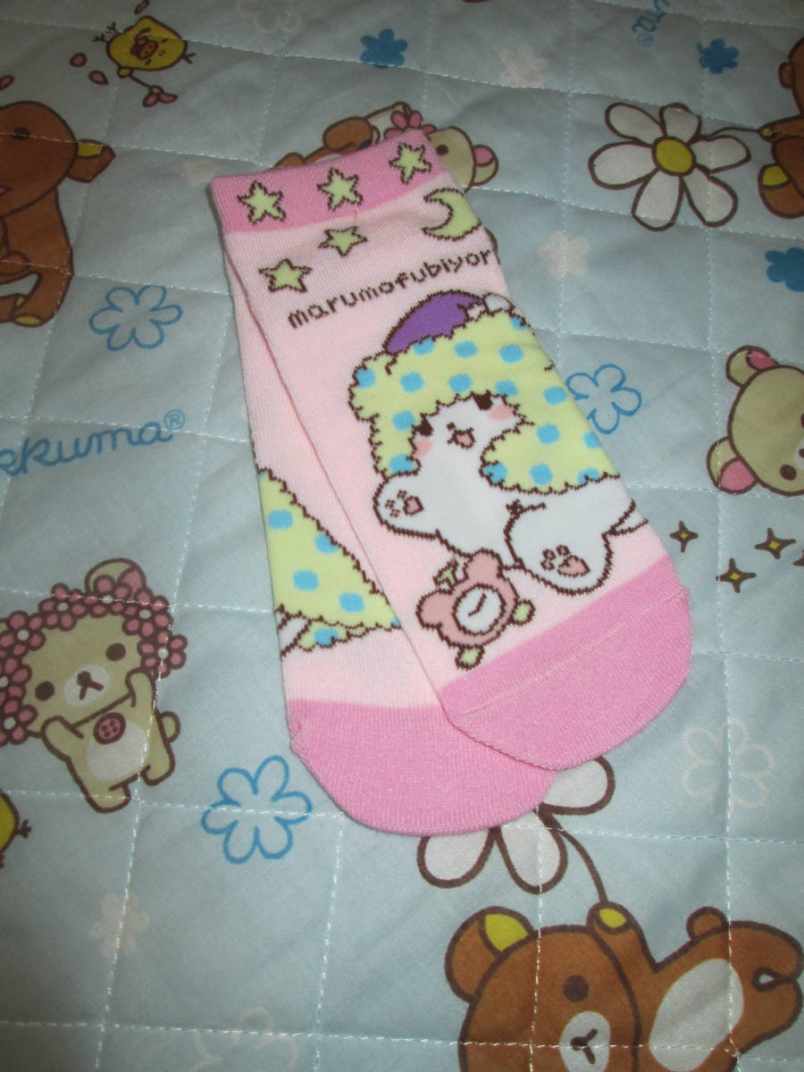 ☆新品♪まるもふびよりソックス ピンク 19~24cm☆拍卖