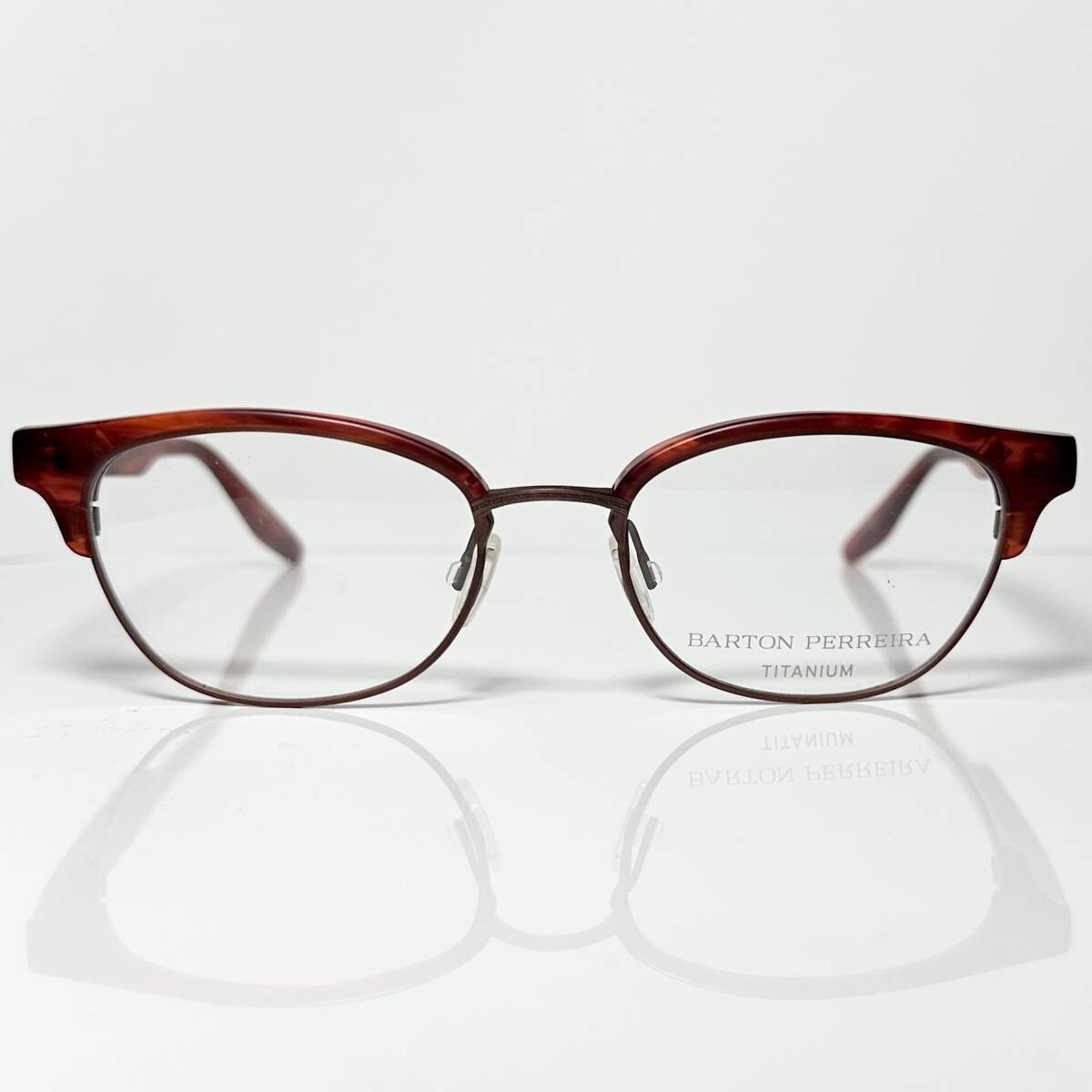バートンペレイラ エステレ 赤 新品メガネ 日本製正規品 Barton Perreira 米国ブランド | 純正ケース付 オリバーピープルズ拍卖