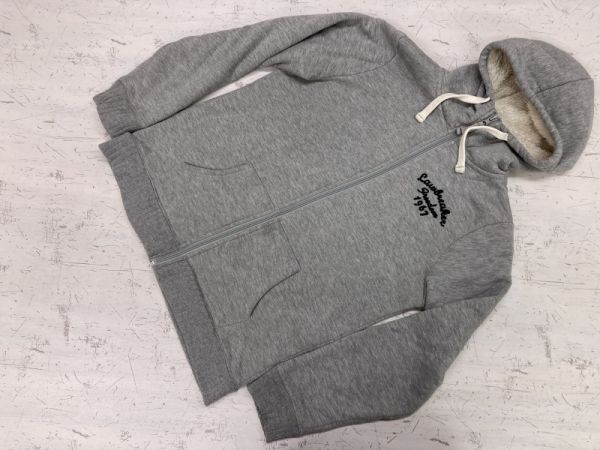 anti-Label Jean アベイル しまむらブランド ネオグランジ JAPANESE NEO GRANGE ジップアップ 裏ボア スウェットパーカー メンズ L グレー拍卖