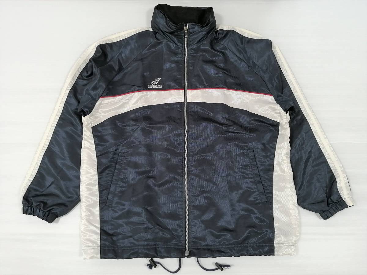 スーパースター ミズノ ウィンドブレイカー 防寒 SUPERSTAR MIZUNO トレーニングウェア◯1369 石拍卖
