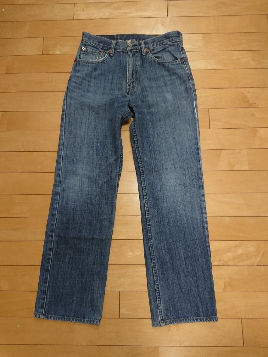 【リユース専門☆ルート3号】リーバイス533 人気の緩やかテーパード W30 505より緩やかなテーパー,シルエットは501に近い万能型の優等生拍卖