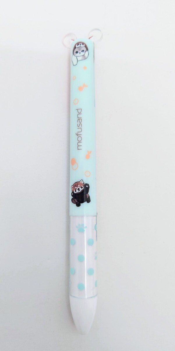 猫柄 猫雑貨 猫グッズ モフサンド mofusand ぢゅの miniペン 2色ボールペン レッサーパンダ キャット cat拍卖