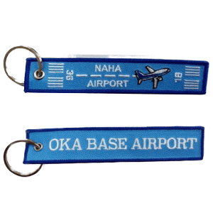 【送料無料】フライトタグ 那覇空港 Ver. OKA BASE AIRPORT 青拍卖