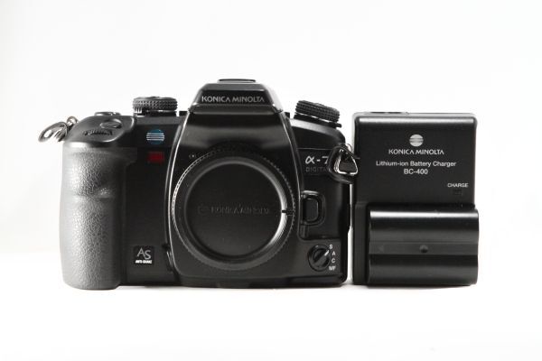 ★訳あり極上品★ミノルタ MINOLTA α-7 DIGITAL ボディ★通電・AF動作OK バッテリー付★101580拍卖