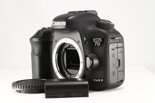 ★訳あり極上品★キャノン Canon EOS 7D Mark II ボディ★基本動作OK 液晶難あり★97760拍卖