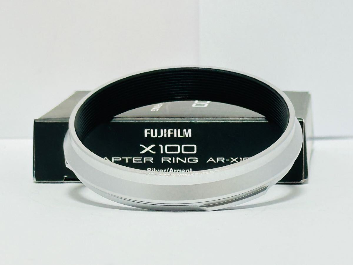 【極上美品】フジフィルム FUJIFILM AR-X100 ADAPTER RING Φ49mm #A-0062拍卖
