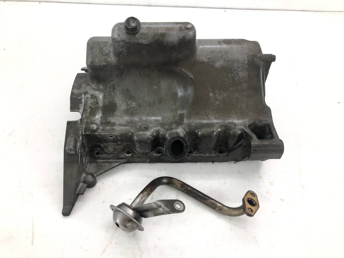 _b186619 ホンダ バモス M HM1 エンジン オイルパン ストレーナー付き E07Z HM2 ホビオ HM3 HM4 HJ1 HJ2 アクティバン HH5 HH6拍卖