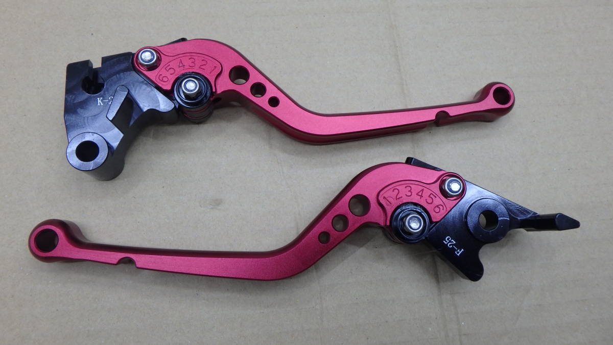 A73/2c Z125 レバー クラッチ ブレーキ ブラック レバー クラッチ ブレーキ レッド拍卖