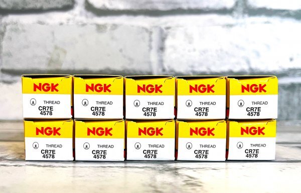 NGK CR7E (4578) 10個セット 新品 送料込 カワサキ バルカン800/クラシック ('95~) VN800A/B 適合拍卖