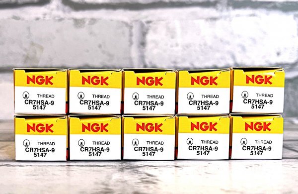 NGK CR7HSA-9 (5147) 10個セット 新品 送料込 ホンダ トゥデイ (No.1369926~) ('04.2~) AF61/67 適合拍卖