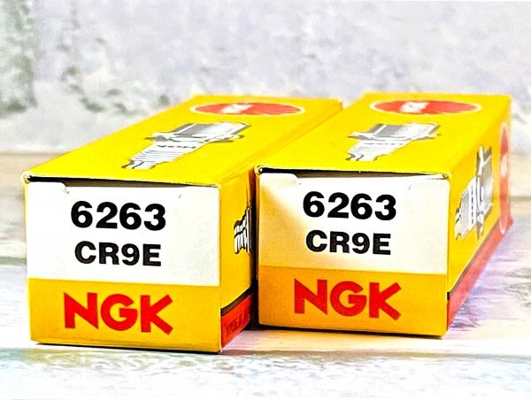 NGK CR9E (6263) 2個セット 新品 送料込 ヤマハ FZR600 ('89~) 適合拍卖