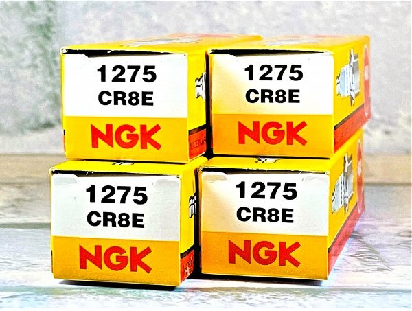 NGK CR8E (1275) 4個セット 新品 送料込 カワサキ KLX400R ('03~) 適合拍卖