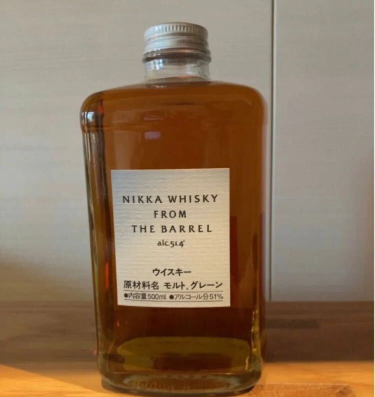 新品ニッカ フロム ザ バレル ウィスキー51度 箱なし 500ml拍卖