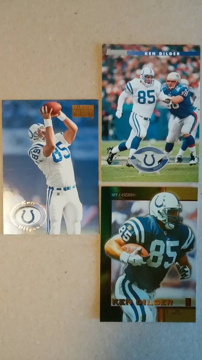 NFLカード KEN DILGER 11種 コルツ TE拍卖