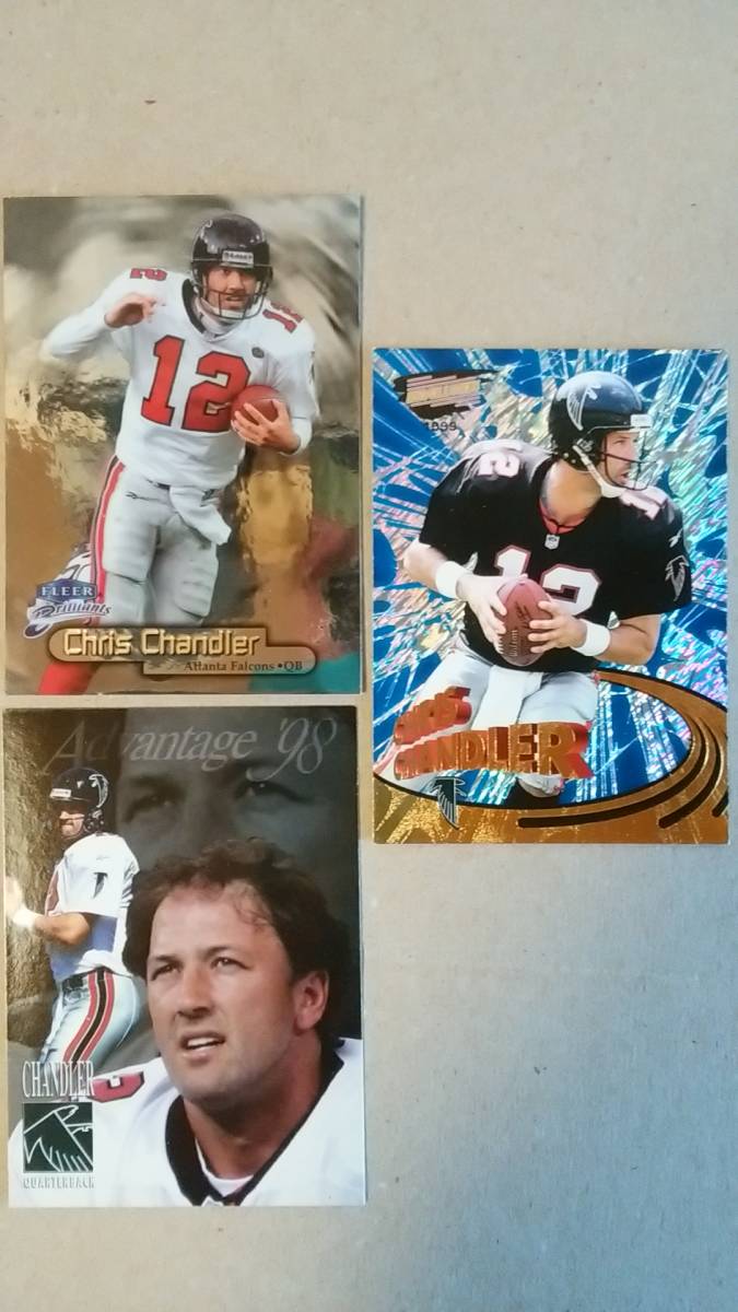 NFLカード CHRIS CHANDLER 11種 ファルコンズ QB拍卖