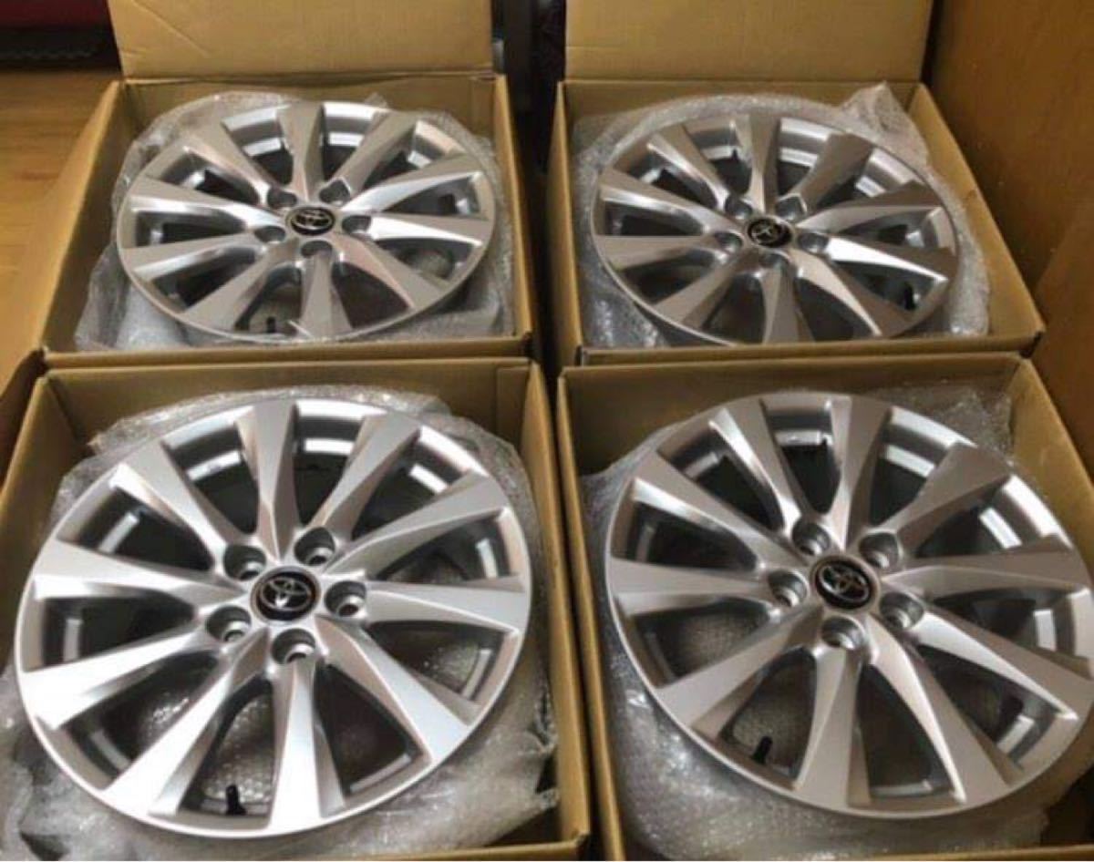 トヨタ カムリ 70系 純正ホイールのみ4 本17インチ 7.5J+45 pcd 114.3-5H拍卖