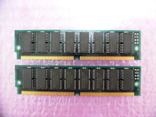 PANASONIC AE-16/32ST 72pin EDO-SIMM 60ns 32MB x2 (Total 64MB) 中古正常品拍卖